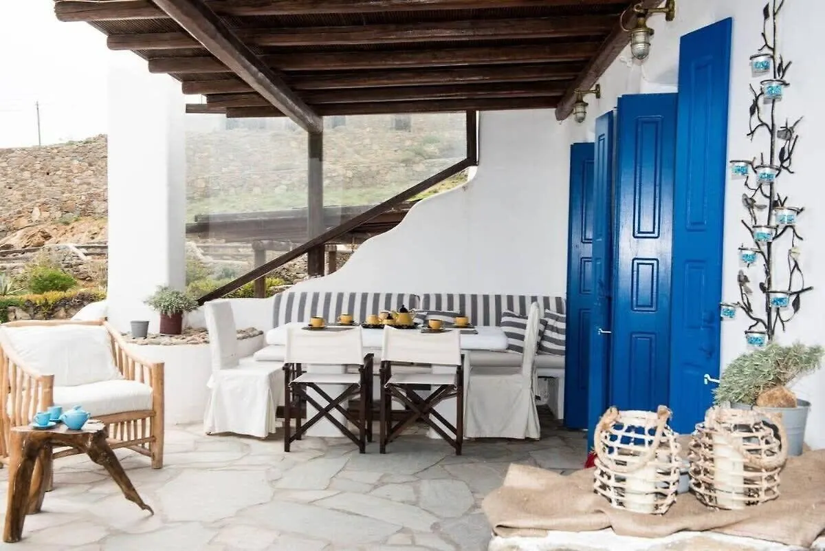Apt With Amazing Balcony View Of Mykonos Agios Sostis  شقة Agios Sostis (Mykonos)