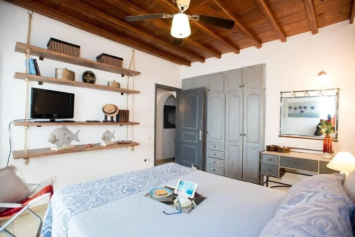 Apt With Amazing Balcony View Of Mykonos Agios Sostis