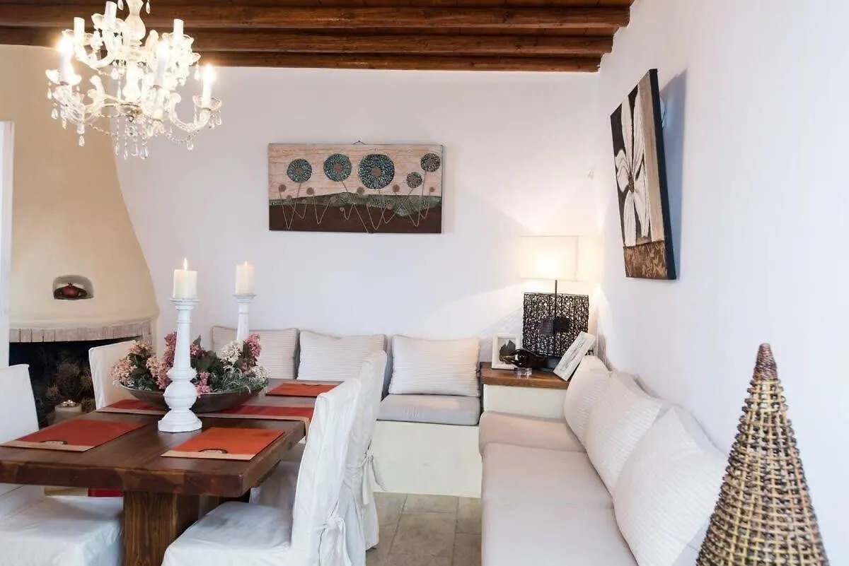 Apt With Amazing Balcony View Of Mykonos Agios Sostis  اليونان