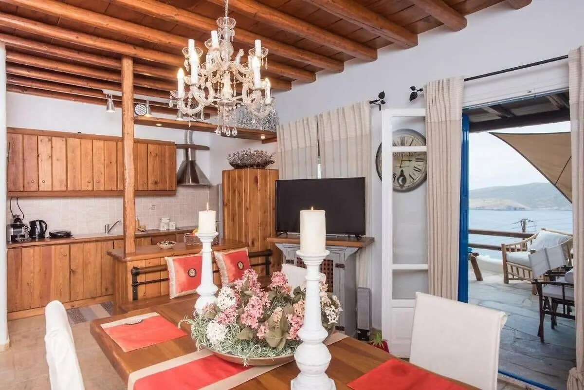 شقة Apt With Amazing Balcony View Of Mykonos Agios Sostis  اليونان