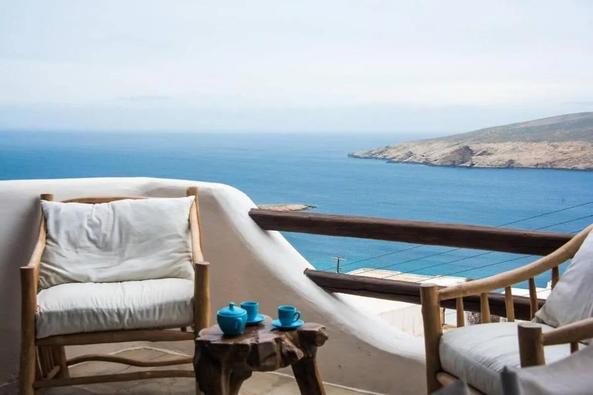 اتصالات Apt With Amazing Balcony View Of Mykonos 