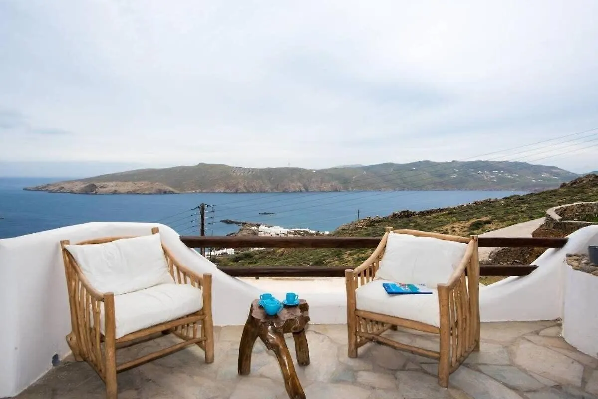 شقة Apt With Amazing Balcony View Of Mykonos Agios Sostis